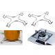 Gas Stove Trivet - 2 Pieces